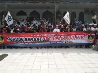 Aliansi Patriot Peduli Nkri Tolak Ruu HIP
